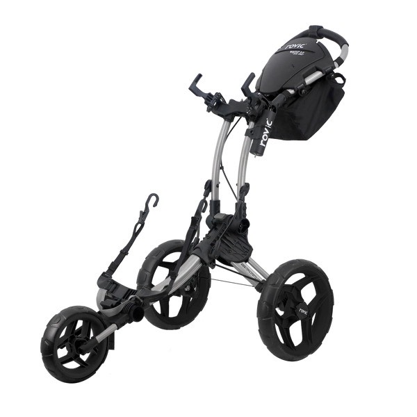 Rovic RV1D 2.0 disc golf push cart