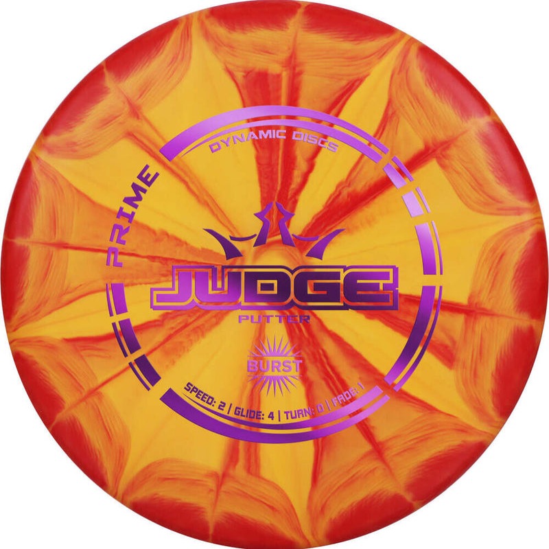 Dynamic Discs Prime Burst Judge putter, sold as a 5-pack for putting practice