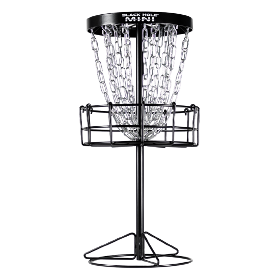 MVP Black Hole Mini disc golf basket for kids