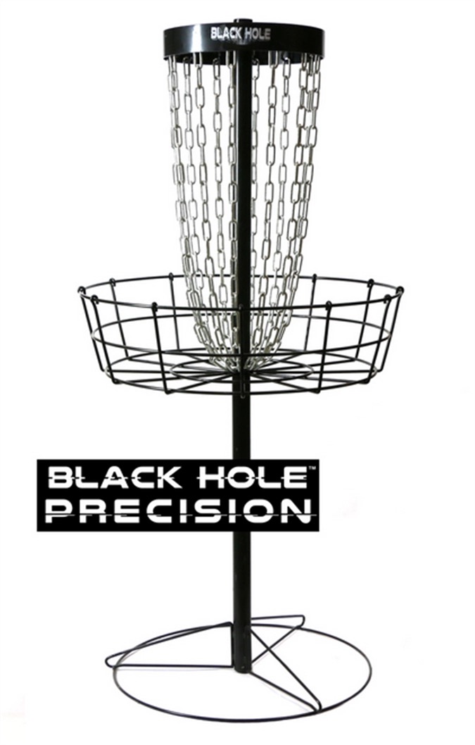 MVP Black Hole Precision disc golf training basket