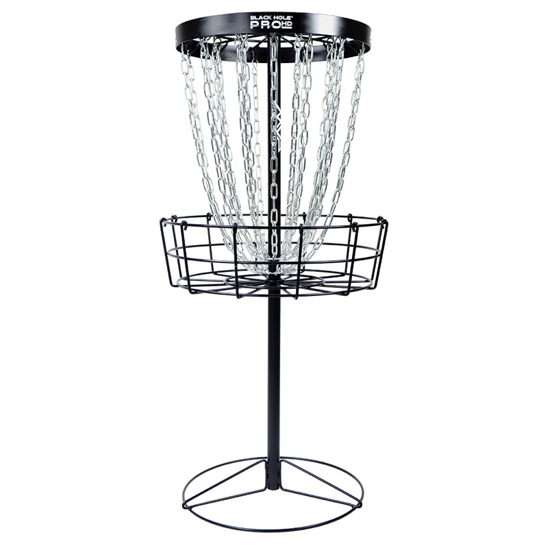 MVP Black Hole Pro HD disc golf basket