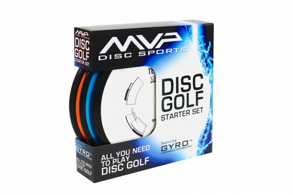 MVP Premium Plastic disc golf starter set