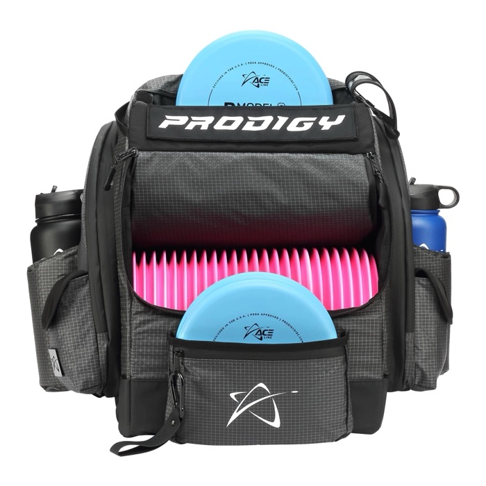 Prodigy BP-1 V3 large capacity disc golf backpack