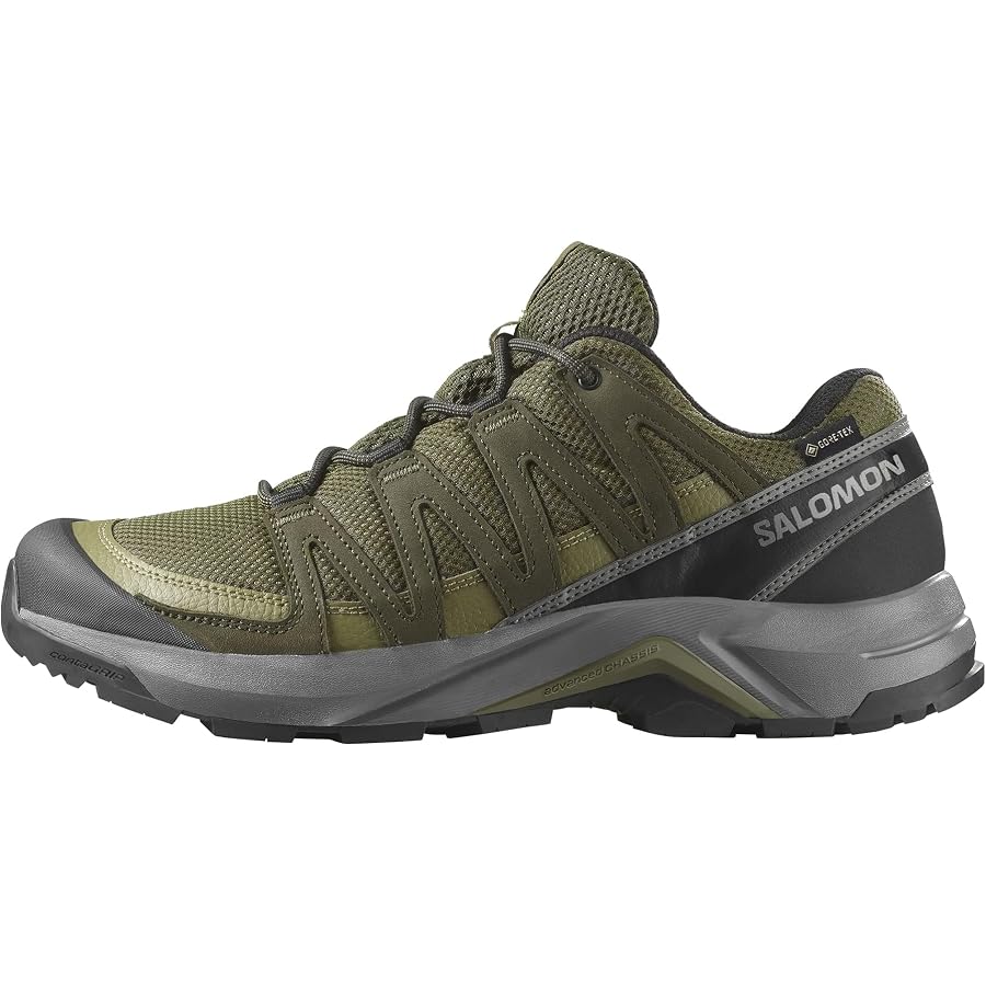 Salomon X-Adventure Recon GTX waterproof hiking shoe for disc golf