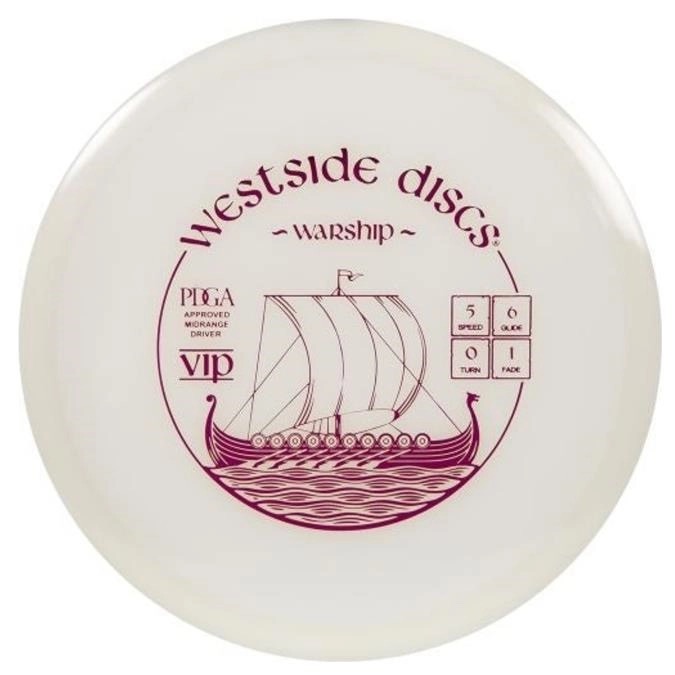 Westside Warship disc golf disc